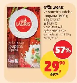 Penny Market RÝŽE LAGRIS VE VARNÝCH SÁČCÍCH loupaná nabídka