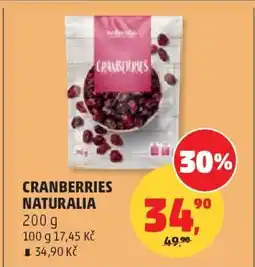 Penny Market CRANBERRIES NATURALIA nabídka