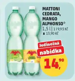 Penny Market MATTONI CEDRATA, MANGO ALPHONSO nabídka