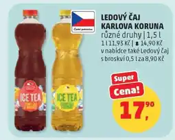 Penny Market Ledový čaj Karlova Koruna nabídka
