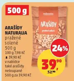 Penny Market ARAŠÍDY NATURALIA nabídka