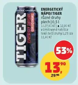 Penny Market ENERGETICKÝ NÁPOJ TIGER nabídka