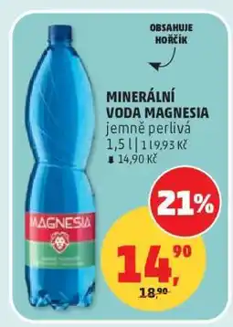 Penny Market MINERÁLNÍ VODA MAGNESIA nabídka