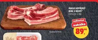 Penny Market MASO VEPŘOVÝ BOK S KOSTÍ nabídka