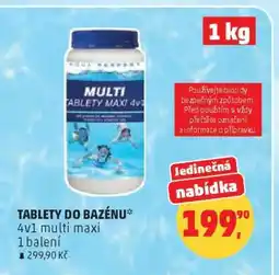 Penny Market TABLETY DO BAZÉNU 4v1 multi maxi nabídka