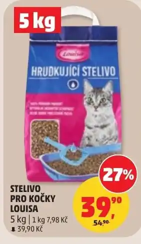 Penny Market Stelivo pro kočky louisa nabídka