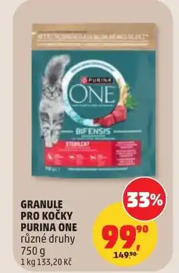 Penny Market Granule pro kočky purina one nabídka