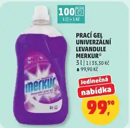 Penny Market Prací gel univerzální levandule merkur nabídka