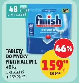 Penny Market Tablety do myčky finish all in 1 nabídka