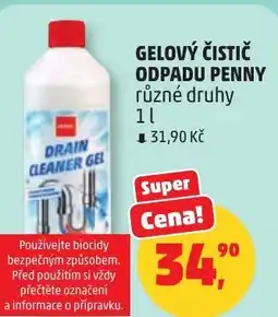 Penny Market Gelový čistič odpadu penny nabídka