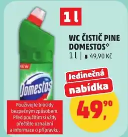 Penny Market Wc čistič pine Domestos nabídka