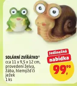 Penny Market Solární zvířátko nabídka