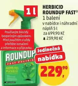Penny Market Herbicid roundup fast nabídka