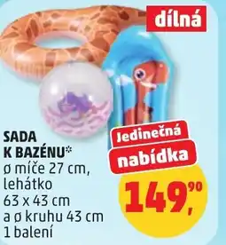 Penny Market Sada k bazénu nabídka