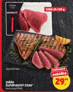 Penny Market Tuňák žlutoploutvý steak nabídka