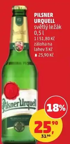 Penny Market Pilsner urquell světlý ležák nabídka