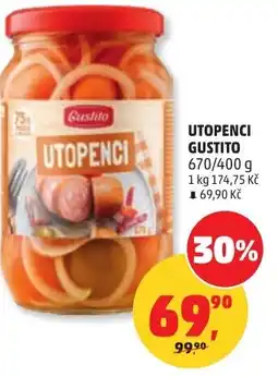 Penny Market Utopenci gustito nabídka