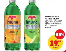 Penny Market Minerální voda mattoni imuno nabídka