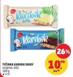 Penny Market Tyčinka karibik enjoy original, bílá nabídka