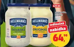 Penny Market Tatarská omáčka, majonéza Hellmann's nabídka