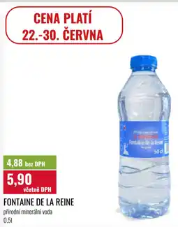 Ratio Fontaine de la reine přírodní minerální voda nabídka