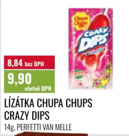 Ratio Lízátka chupa chups crazy dips nabídka
