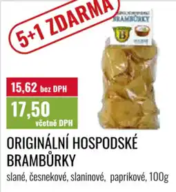 Ratio Originální hospodské brambůrky nabídka
