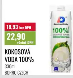 Ratio Kokosová voda 100% nabídka