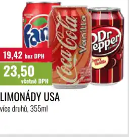 Ratio Limonády USA nabídka