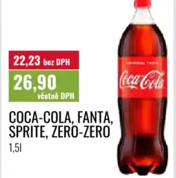 Ratio Coca-cola, fanta. sprite, zero-zero nabídka