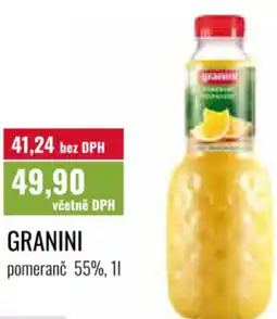 Ratio Granini pomeranč 55% nabídka