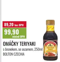 Ratio Omáčky teriyaki nabídka