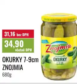 Ratio Okurky 7-9cm znojmia nabídka