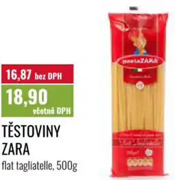 Ratio Těstoviny zara flat tagliatelle nabídka