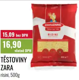 Ratio Těstoviny zara risini nabídka