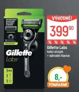 Globus Gillette Labs holicí strojek + náhradní hlavice nabídka