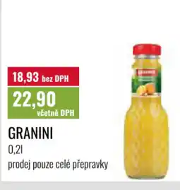 Ratio Granini nabídka