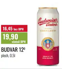 Ratio Budvar 12° nabídka