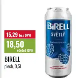 Ratio BIRELL plech nabídka