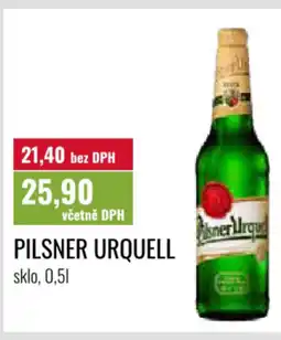 Ratio PILSNER URQUELL sklo nabídka