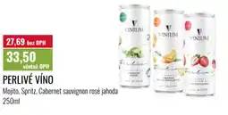 Ratio VINIUM Perlivé víno Mojito, Spritz, Cabernet sauvignon rosé jahoda nabídka