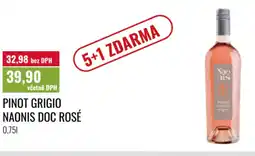 Ratio Pinot grigio naonis doc rosé nabídka