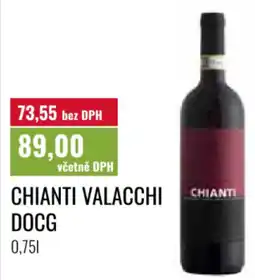 Ratio Chianti valacchi chianti docg nabídka