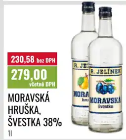 Ratio R.JELINEK Moravská hruška, švestka 38% nabídka