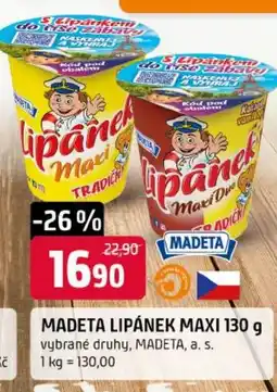 Trefa Madeta lipánek maxi nabídka
