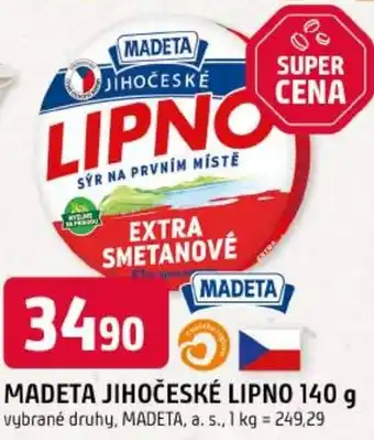 Trefa MADETA jihočeské lipno nabídka