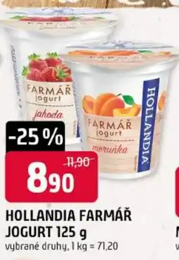 Trefa Hollandia farmář jogurt nabídka