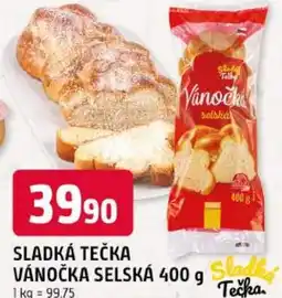 Trefa Sladká tečka vánočka selská nabídka