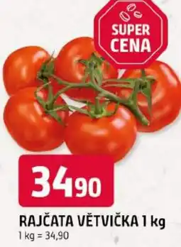 Trefa Rajčata větvička nabídka