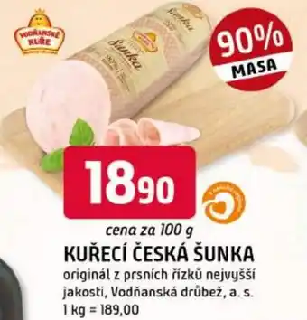 Trefa Kuřecí česká šunka nabídka